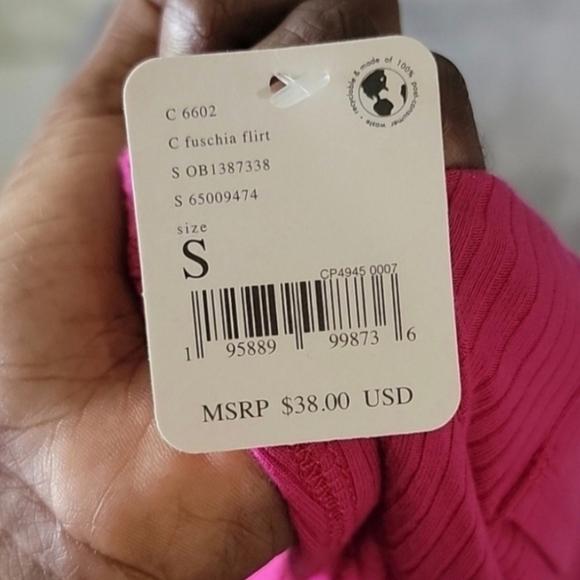 Free People Movement Pink Sleeveless Blouse Size Small NWT - Picture 7 of 8